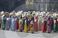 Generation Z Unsuccessfully Attempts To Boycott The Civic-Military Parade Commemorating The 115th Anniversary Of The Mexican Revolution, Led By Claudia Sheinbaum, President Of Mexico
