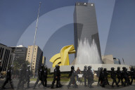 Generation Z Unsuccessfully Attempts To Boycott The Civic-Military Parade Commemorating The 115th Anniversary Of The Mexican Revolution, Led By Claudia Sheinbaum, President Of Mexico