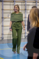 Queen Maxima Visits Mobiel Primary School - Amsterdam