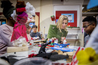 Queen Maxima Visits Mobiel Primary School - Amsterdam
