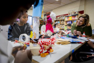 Queen Maxima Visits Mobiel Primary School - Amsterdam