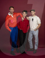 Harry Lighton, Harry Melling and Alexander Skarsgaard.