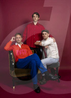 Harry Lighton, Harry Melling and Alexander Skarsgaard.