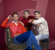 Harry Lighton, Harry Melling and Alexander Skarsgaard.