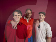 Harry Lighton, Harry Melling and Alexander Skarsgaard.