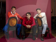 Harry Lighton, Harry Melling and Alexander Skarsgaard.