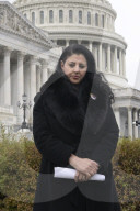 DC: Jamal Khashoggi’s wife Hanan Elatr Khashoggi hold a Release the Transcript  press confrence