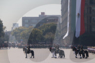 115th Anniversary Of The Mexican Revolution Military Parade
