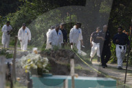 Searching Mothers Begin Process To Identify Remains In Mass Graves At Dolores Cemetery In Mexico City