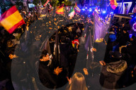 Falange Supporters March In Madrid Against The “1978 Regime” And Praise Primo De Rivera
