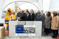 Minister Laurent Nunez Visits Future Gendarmerie Brigade - Balma