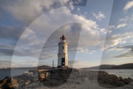 Tokarevsky Lighthouse Illustrations - Russia