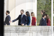 Spanish Royals Reunion at El Pardo Palace - Madrid