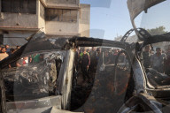 Aftermath Of Israeli Airstrike in Gaza, Palestine