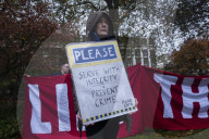 Demonstrators Arrested In Tavistock Square