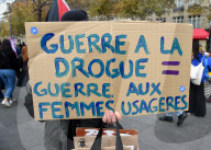Demonstration On International Day for the Elimination of Violence Against Women - Paris