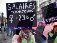 Demonstration On International Day for the Elimination of Violence Against Women - Paris
