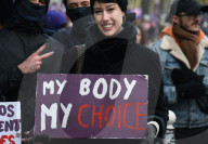 Demonstration On International Day for the Elimination of Violence Against Women - Paris