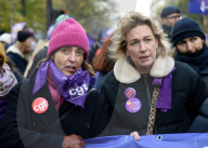 Demonstration On International Day for the Elimination of Violence Against Women - Paris
