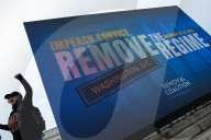 Anti-Trump Rally At Lincoln Memorial