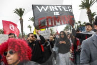 Tunisian Opposition Leads Mass Protest Against Injustice In Tunis