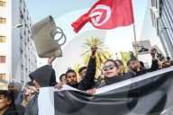 Tunisian Opposition Leads Mass Protest Against Injustice In Tunis