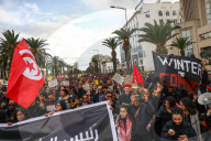 Tunisian Opposition Leads Mass Protest Against Injustice In Tunis