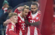 Football 1.Bundesliga FC BAYERN MueNCHEN - SC FREIBURG 6-2