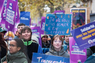 Massive Demonstration To Denounce Violence Against Women In Paris