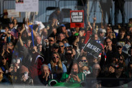 Anti-Trump Rally At Lincoln Memorial