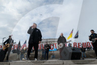 Anti-Trump Rally At Lincoln Memorial