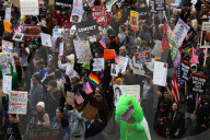 Anti-Trump March In Washington