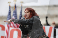 Anti-Trump Rally At Lincoln Memorial