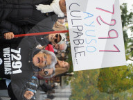 Demonstration For 7,291 Deaths In Nursing Homes