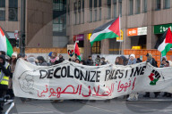 Pro Palestine Demo Amid The Legal Disbute Of Ruling From The NRW High Court Regarding The Slogan In Duesseldorf