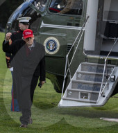 President Donald J Trump Returns To The White House 