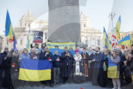 Demonstration In Support Of Ukraine - Rome