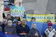 Demonstration In Support Of Ukraine - Rome