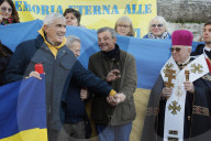 Demonstration In Support Of Ukraine - Rome