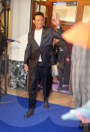 Hugh Jackman And Kate Hudson Leave Cinema In Paris Heading To Their Hotel - 23 Nov 2025
