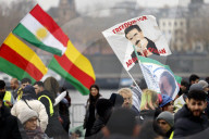 Kurden-Demo in Koeln