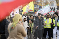 Kurden-Demo in Koeln