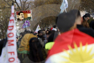 Kurden-Demo in Koeln