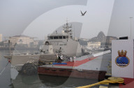 Commissioning Ceremony Of INS Mahe In Mumbai 