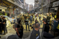 Israel Strikes Beirut Targets Hezbollah Official - Lebanon