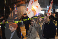 361th Day Of Continuous Protest In Tbilisi