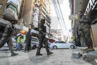 Aftermath of Israeli Airstrike in Beirut's Dahieh District