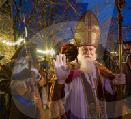 Saint Nicholas in Alsace - France