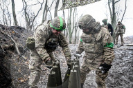 Ukrainian Artillery Unit on Combat Mission in Pokrovsk Direction - Ukraine