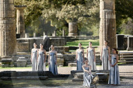 Olympic Flame Lighting Ceremony for the Milan-Cortina 2026 - Greece